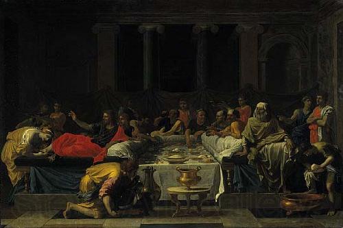Nicolas Poussin Seven Sacraments - Penance II Spain oil painting art